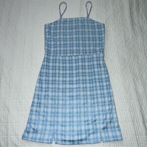 Art Class Girl’s Blue White Plaid Dress
• Size XL (14)